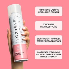 FoxyBae Hair Spray for Women – Volumizing 8 Fl Oz (Pack of 1), Hold Up