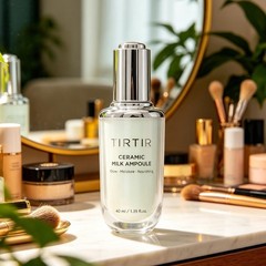 TirTir Ceramic Milk Ampoule, 1.35 Fluid Ounce / 40ml