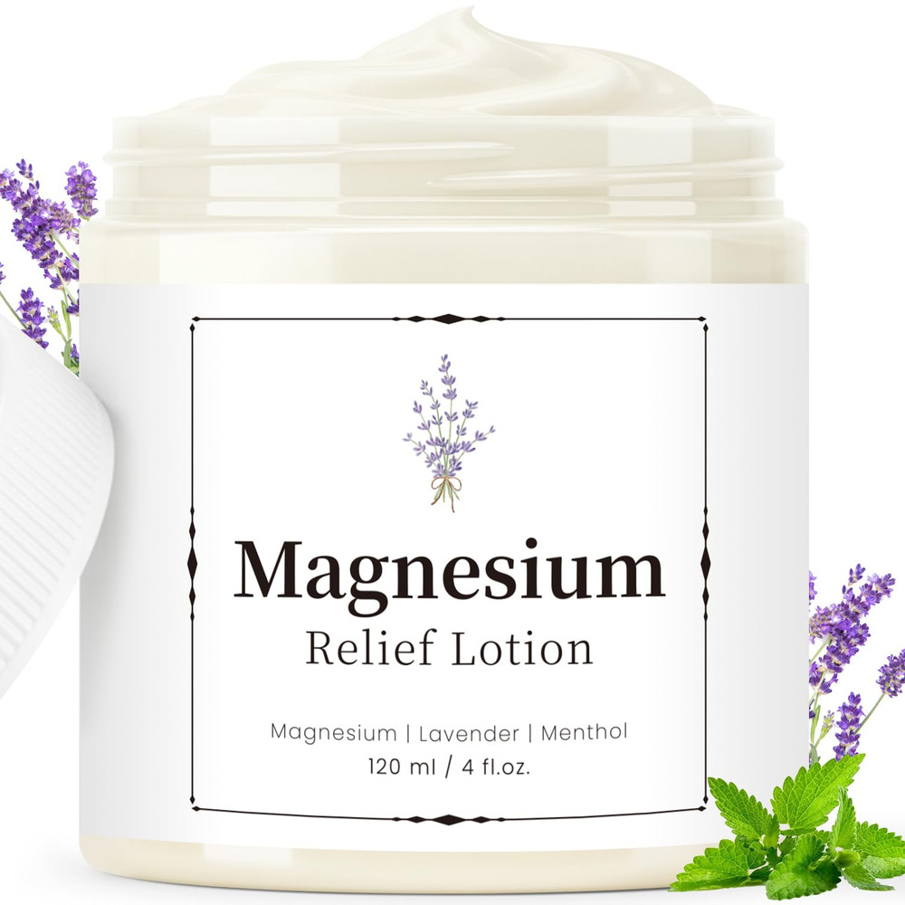 Neuropathy Nerve Relief Lotion – Mama Sleep Comfort Magnesium Cream for Legs, Fe