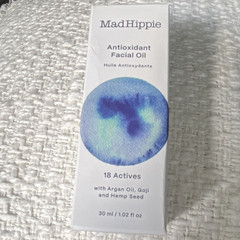 MadHippie Antioxidant Facial Oil Moisturizer Argan Hemp Vitamin E 1.02 oz