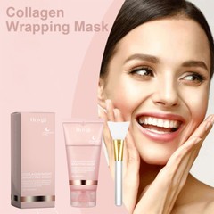 Collagen Night Wrapping Mask Overnight Peel Off For Natural Glowing Skin Care