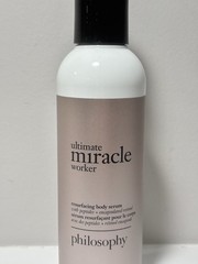 Philosophy Ultimate Miracle Worker Resurfacing Body Serum Peptides Retinol 6.5oz