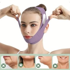 Graphene V-Shape Face Lift Band Adjustable Double Chin Reducer