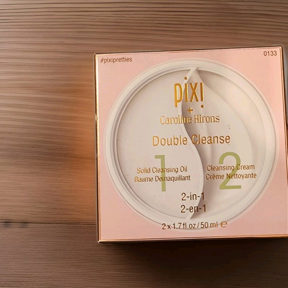 Pixi Skintreata + Caroline Hirons 2 In 1 Double Cleanse Cleansing Oil And Cream