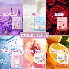 Hydrating Hand Masks, 6PCS Hand Mask Moisturizing Gloves for Men Women, Smooth L
