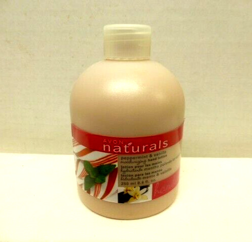 Avon Naturals Peppermint & Vanilla Lotion 8.4 fl. oz Discontinued-New and Sealed