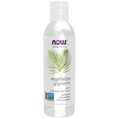 NOW Solutions, Vegetable Glycerin, 100% Pure, Versatile Skin Care, Softening and