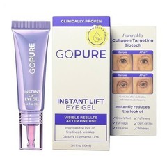1pack Go Pure Instant Lift Eye Gel NEW PRODUCT DepuffsTightens Lifts 0.34 Oz NIB