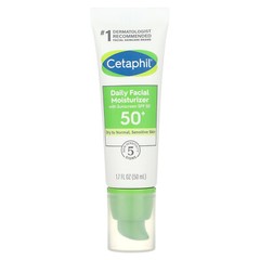 Daily Facial Moisturizer with Sunscreen, SPF 50+, Fragrance Free, 1.7 fl oz (50