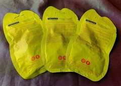 Freeman Feeling Beautiful Face/Neck Mask 0.5 Fl Oz Packs Lot Of 14