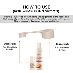 Face Body Skin Polish D-Tan Brightening Glow NICONI Gluta-Kojic 180g 6.34 oz
