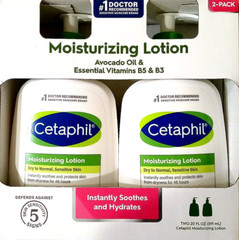 Cetaphil Moisturizing Lotion for Dry to Normal Sensitive Skin 2 x 20 fl oz