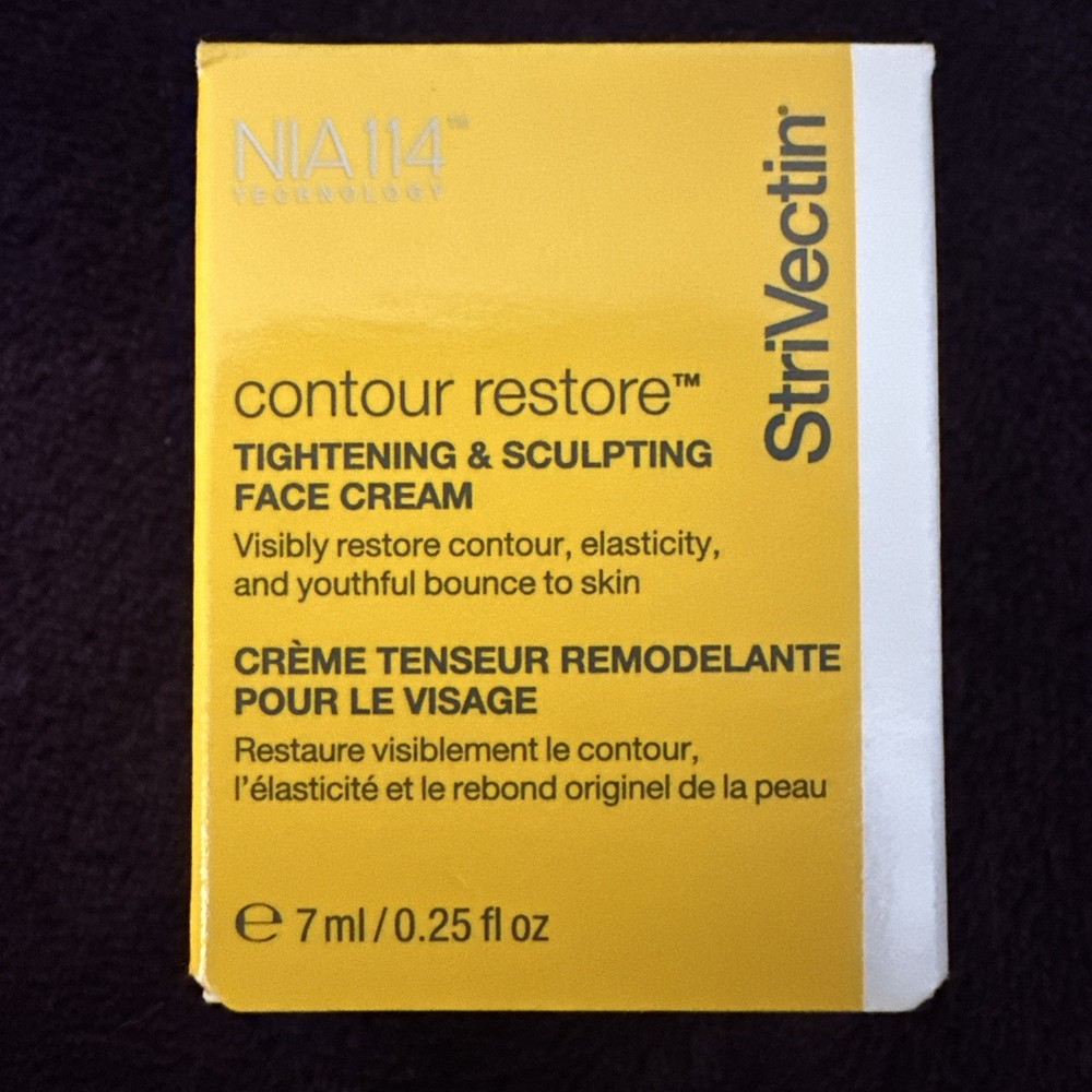 Strivectin Contour Restore Tightening & Sculpting Face Cream Travel Sz .25 fl oz