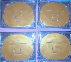 Celestolite Gold Diamond Mask Set 4 Face 4 Eye NEW Exp 2028 Skincare
