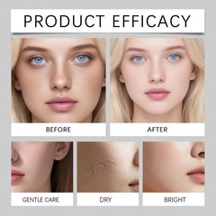 EQQUALBERRY Vitamin Illuminating Serum Bakuchiol Plumping Face Serum 30ml