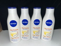 4 Pack NIVEA Skin Firming Sheer Hydration Body Lotion with Q10 & Creatine 8.4 oz