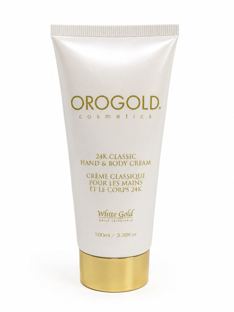 OROGOLD 24K Classic Hand & Body Cream White GoldDaily Essentials 100ml/3.38fl oz