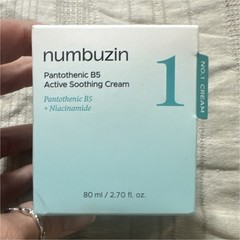 numbuzin No.1 Pantothenic B5 Niacinamide Active Soothing Cream Face 80ml