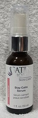 Satin Smooth Skin Care STAY CALM SERUM Sensitive Redness Dryness 1 oz/30mL New
