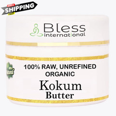 Organic Raw Kokum Butter 100% Pure,Natural 8 Ounce (Pack of 1),