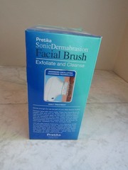 NIB Pretika Sonic Dermabrasion Facial Brush -Exfoliate & Cleanse Daily Treatment