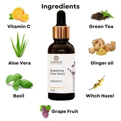 Samisha Vitamin C Face Serum Face Glowing &Whitening Pigmentation 30 ml