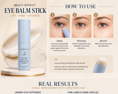 Lux Under – Eye Balm Lift & Firm Stick With Collagen Extract Multi 3 In 1 Cream