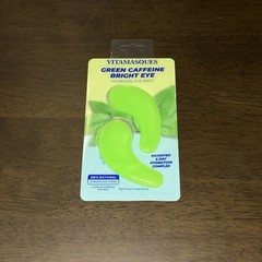 Vitamasques Green Caffeine Bright Eye Hydrogel Eye Pads – One Pair