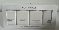 COSTA BRAZIL Hotel Collection Spa To Go Kit Travel Size 4-Pc Set