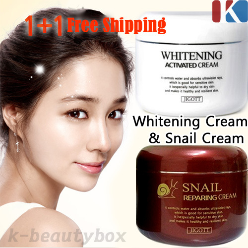 1+1 Best Whitening Cream 100g + Best Snail Cream 100g Moisturizing Korea Cosmeti