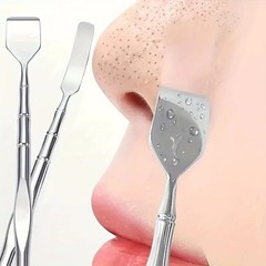 Double Ended Blackhead Remover Facial Pore Cleanser Exfoliator Tool