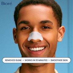 Biore Deep Cleansing Pore Strips 14 Count Blackhead Remover for Nose Oily Skin