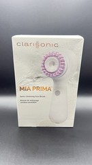 Clarisonic Mia Prima Sonic Facial Cleansing Brush – White NIB FACTORY SEALED