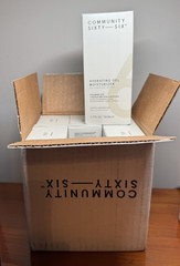 Community Sixty-Six Hydrating Gel Face Moisturize Oil-Free HA 1.7oz Box of 6