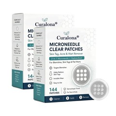 Curalona Microneedle Hydrocolloid Skin Patches Invisible Facial Body Beauty Care