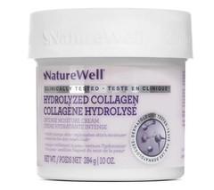 NatureWell Hydrolyzed Collagen Intense Moisture Cream, 10 oz Sealed!