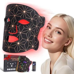 Red Light Therapy for Face, 8 Colors LED Face Mask Light Therapy with 850NM Near