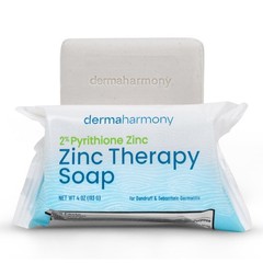 2% Pyrithione Zinc (ZnP) Bar Soap 4 oz – 4 Ounce (Pack of 1)