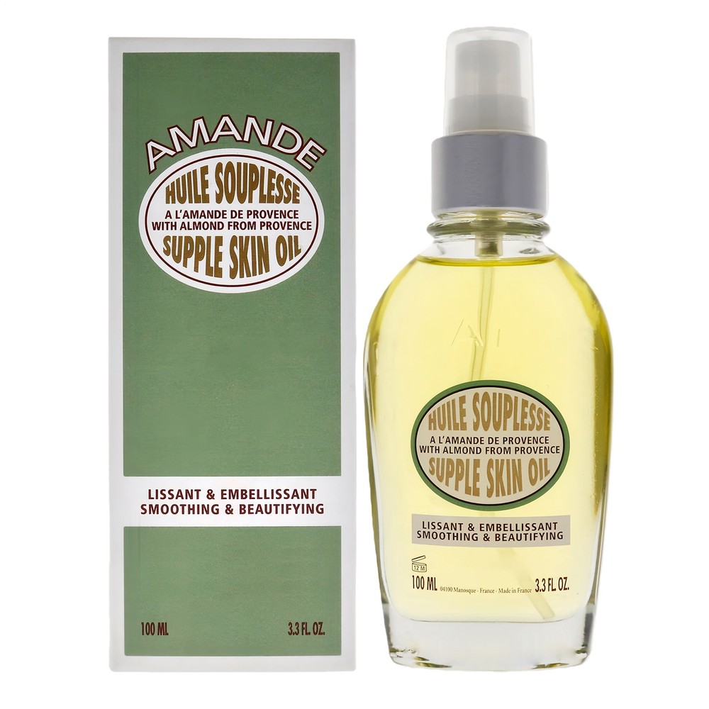 Almond Essence Skin Supple by LOccitane 3.4 Unisex – for oz Skin Oil