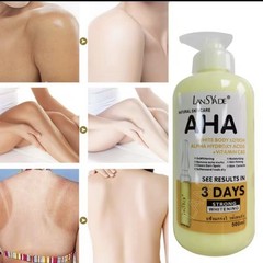 AHA Strong Brightening Body Cream Hydroxy Acid Vitamin C Whitening 500ml USA
