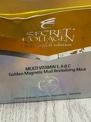 Secret Collagen Multivitamin E, A, & C Non-surgical Solution Magnetic Mask