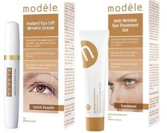 MODELE DAILY ANTI-WRINKLE EYE TREATMENT GEL REDUCE FINE LINES FREE SHIPPING USA