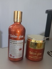 Golden Glow Vitamin C Brightening Face Cream 60g And Serum 100ml Spf 60