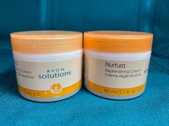 Avon Solutions Nurtura Replenishing Cream (Pack of 2) 1.7 oz. each NEW STOCK