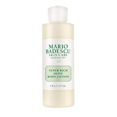 Mario Badescu Super Rich Olive Body Lotion for Dry Skin, 6 Fl Oz (Pack of 1)