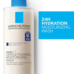 La Roche-Posay Lipikar AP+ Gentle Foaming Moisturizing Wash, Shea Butter + Niaci