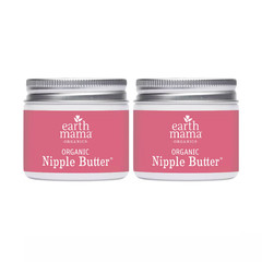 Earth Mama Organic Nipple Butter 2 oz (Pack of 2)