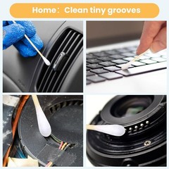 Versatile 500PCS 6&Prime; Cotton Swabs in Storage Box – Perfect for Beauty & Home Care