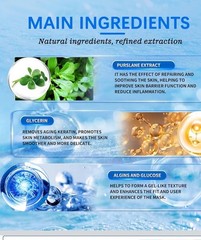 Hyaluronic Acid Serum Powder for Skin,Low and High Molecular Weight No GMO,Glute