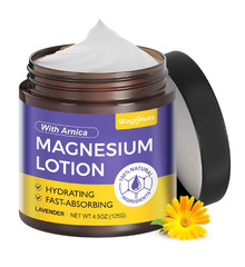 Wagomars Natural Magnesium Lotion for Sleep & Pain 4.5 Fl Oz (Pack of 1)